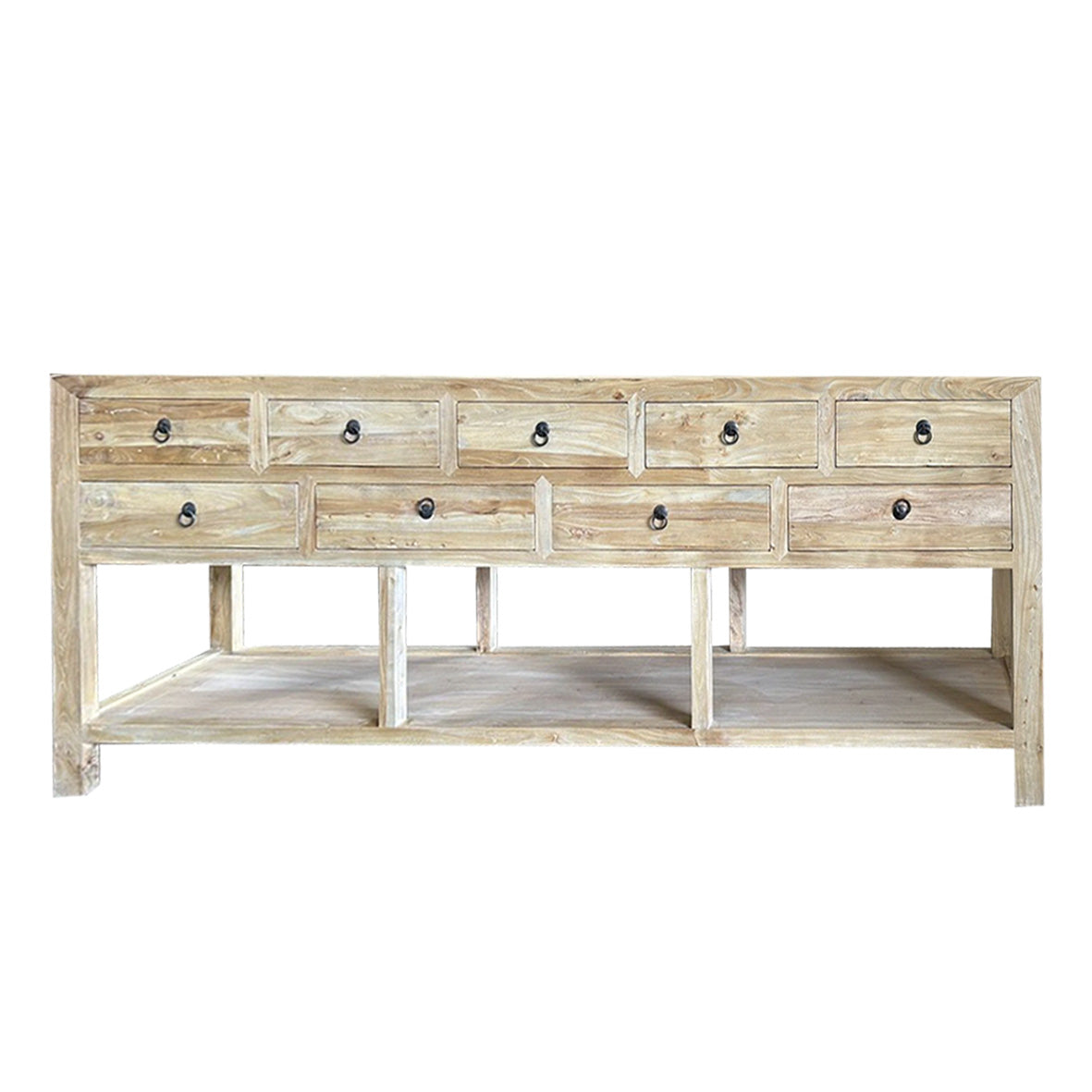 Brooklyn 9 Drawer Hall Table