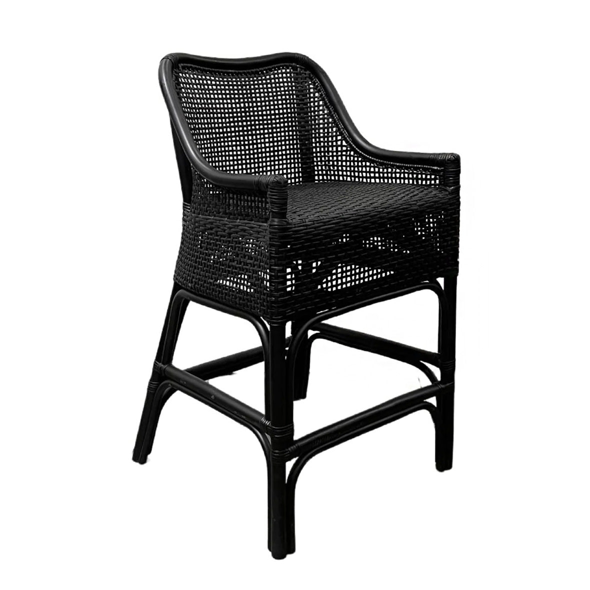 Malibu Kitchen Stool Black