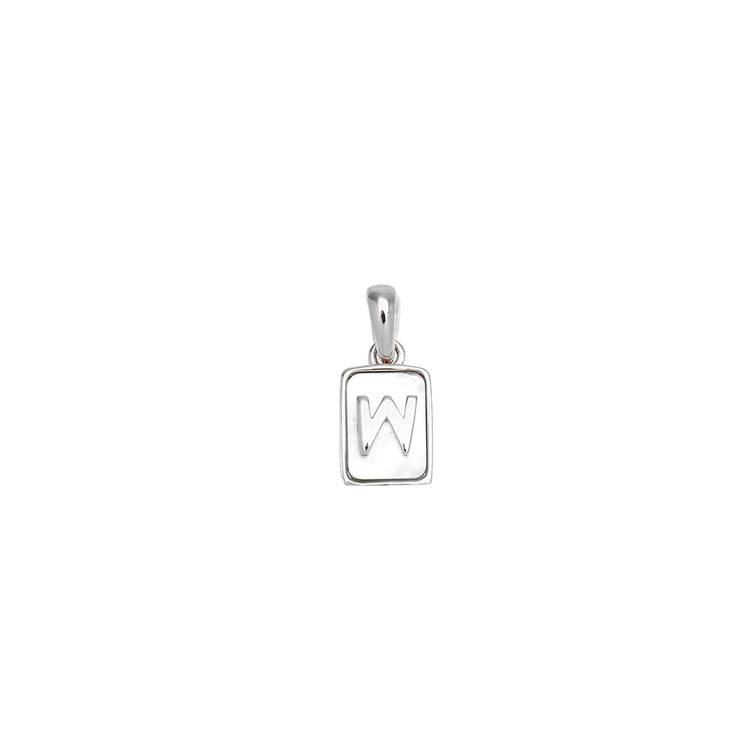 Pearl A-Z Pendant Set | Sterling Silver