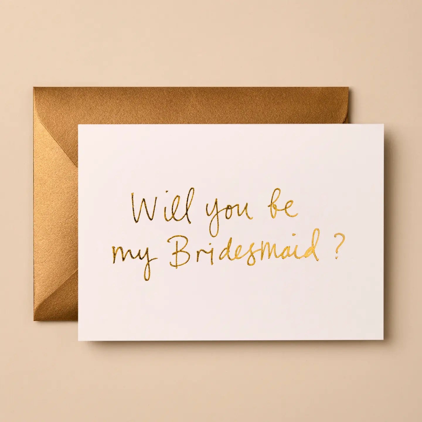 'Will you be my Bridesmaid?' Card