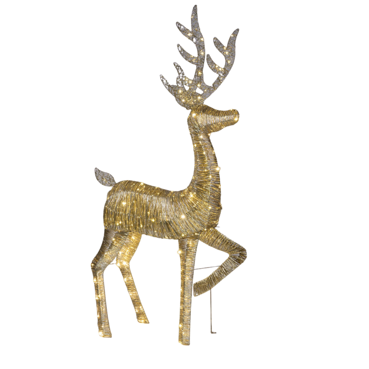 Wrapt Light Up Golden Reindeer | Medium