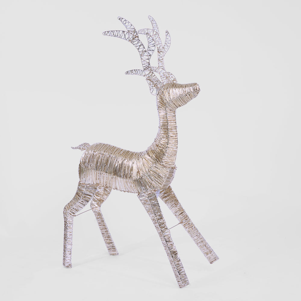 Wrapt Light Up Golden Reindeer | Small