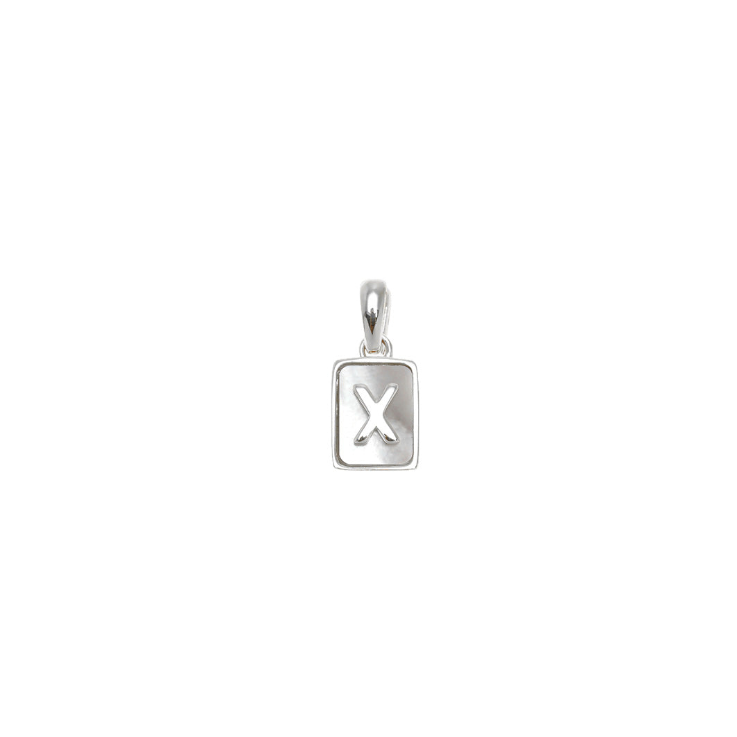 Pearl A-Z Pendant Set | Sterling Silver