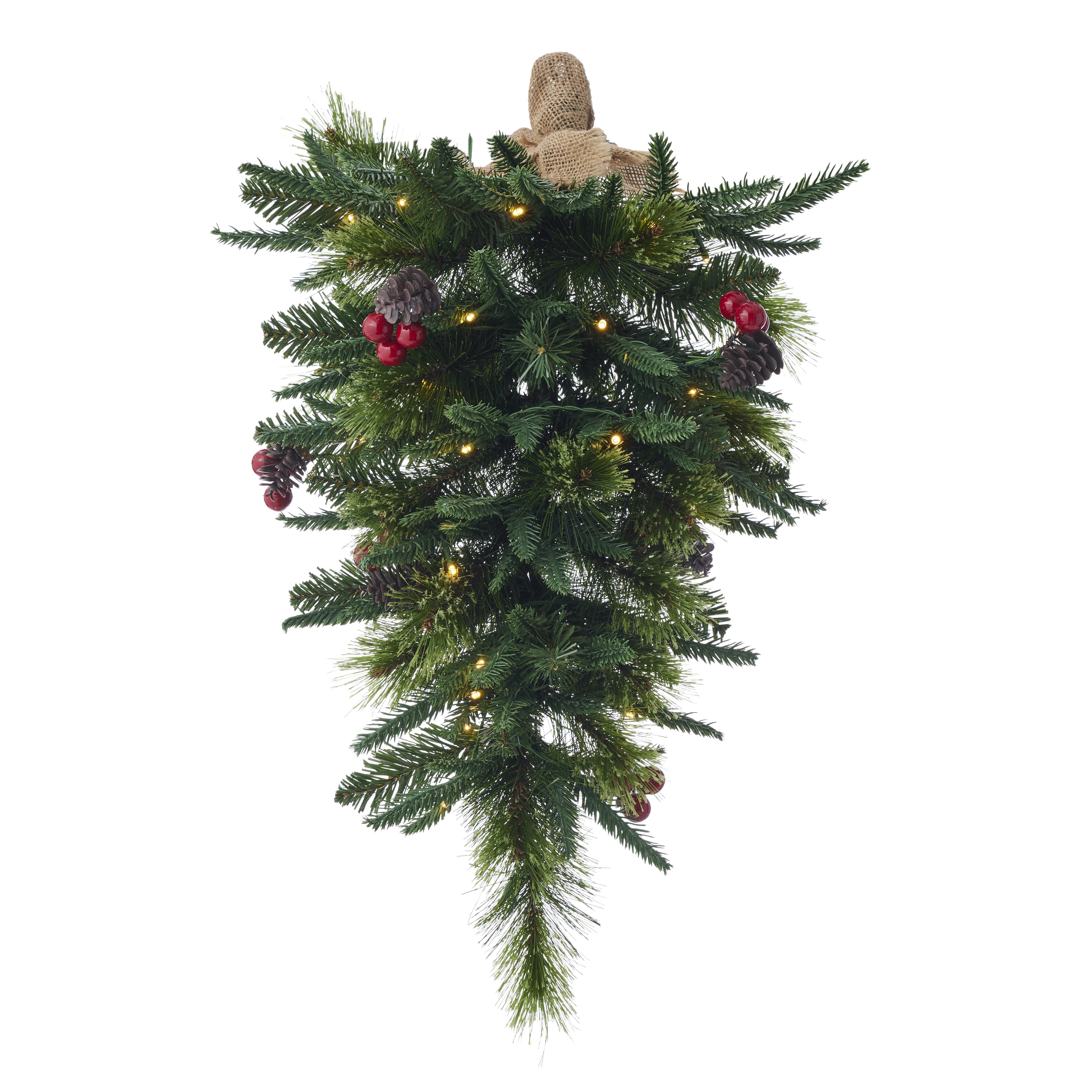 Classic Pine Pre-Lit LED Drop
