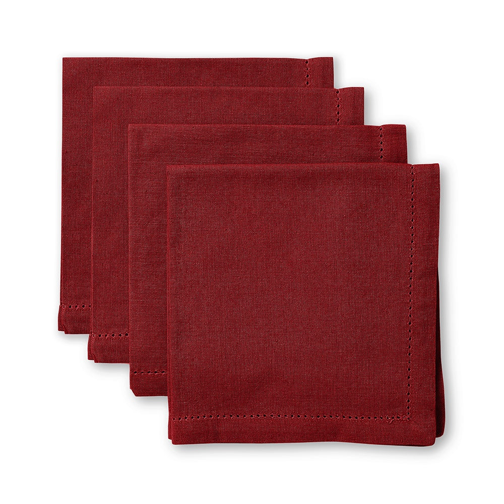 Jetty Berry Red Napkins | Set/4