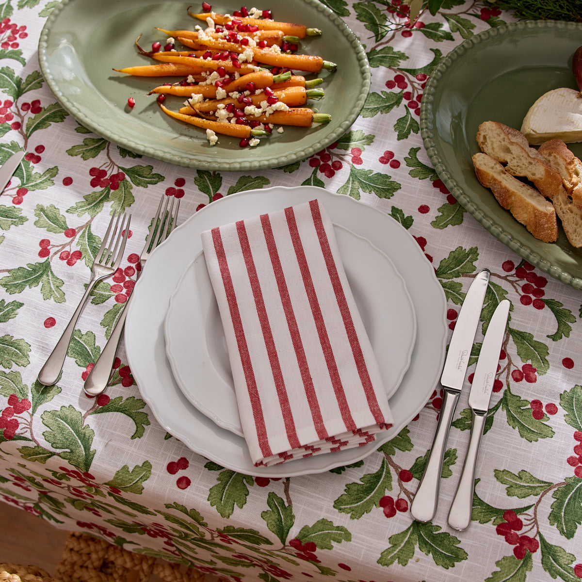 Tilly Red Stripe Napkin | Set 4
