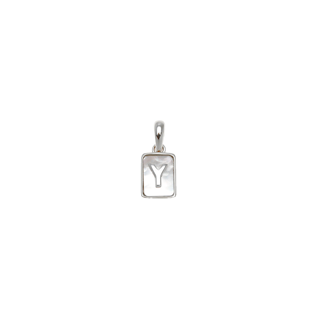 Pearl A-Z Pendant Set | Sterling Silver