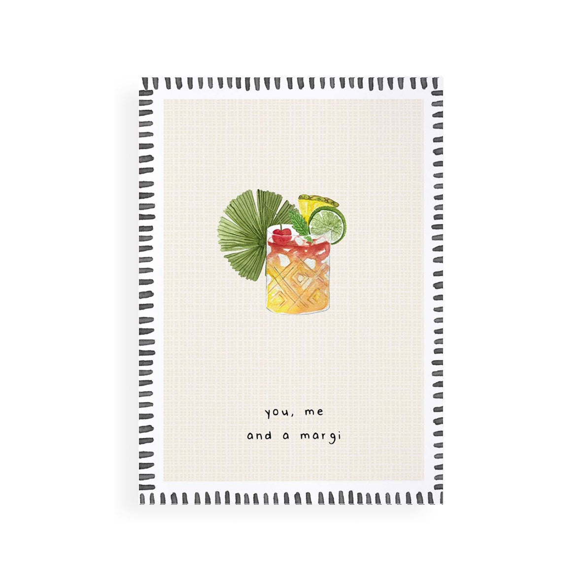 'You, Me and a Margi' Greeting Card