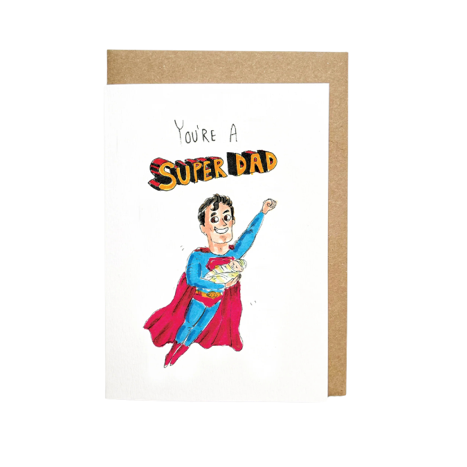 'You’re a Super Dad' Card