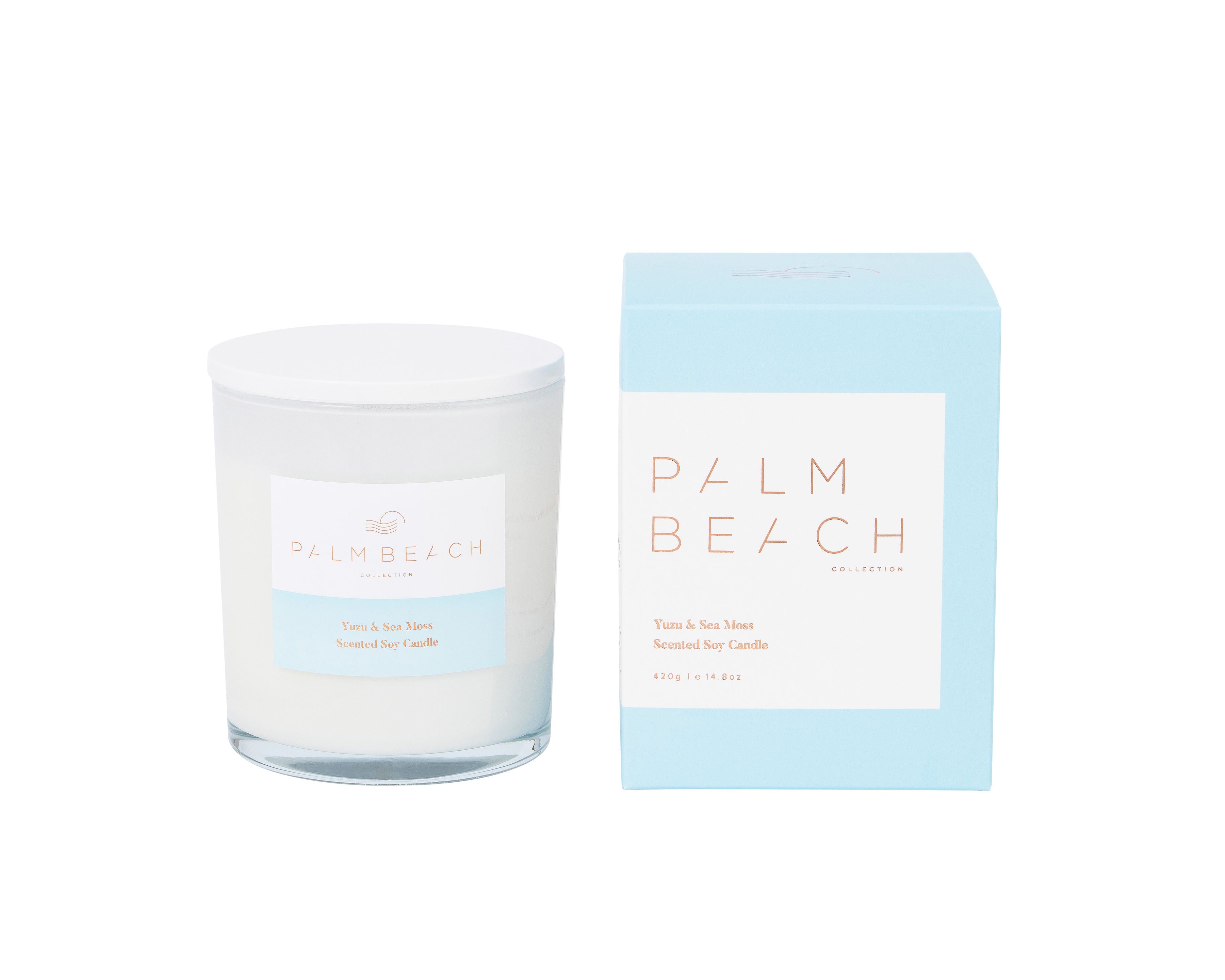 Yuzu &amp; Sea Moss Candle 420g