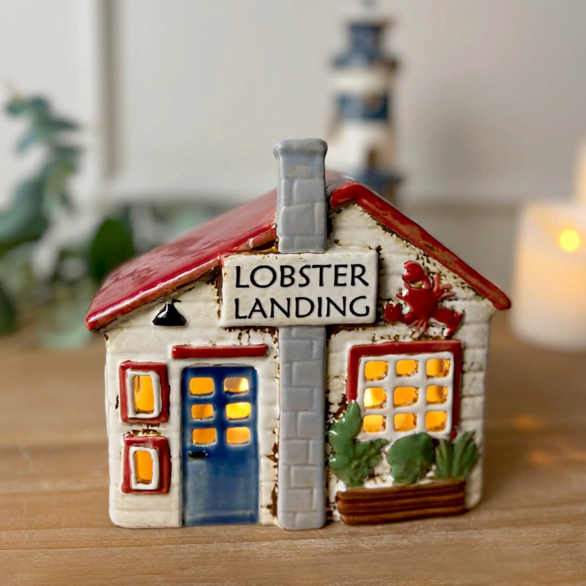 Tealight Lobster Crossing Vill