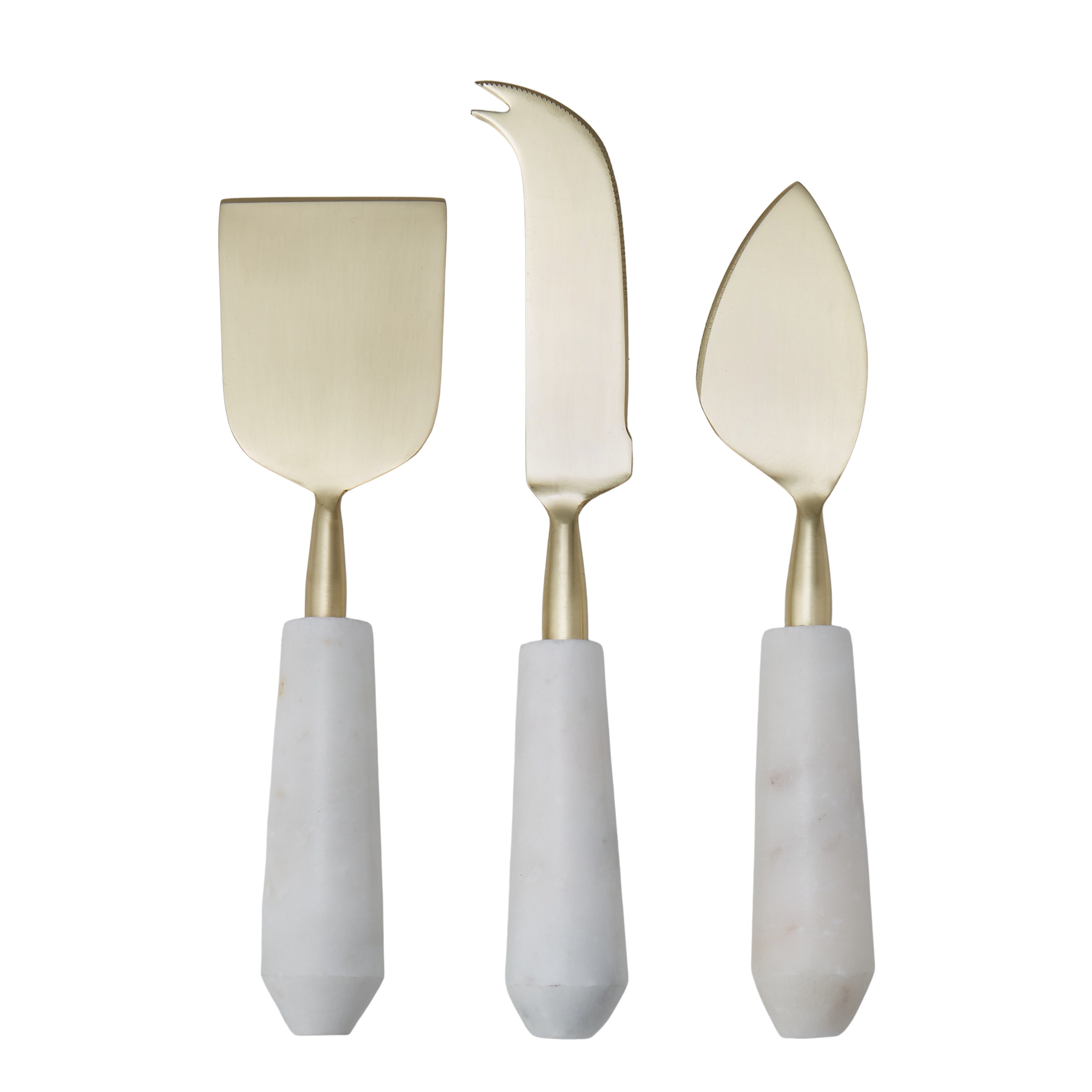 Amalfi Marble Cheese Knife 3 Piece Set