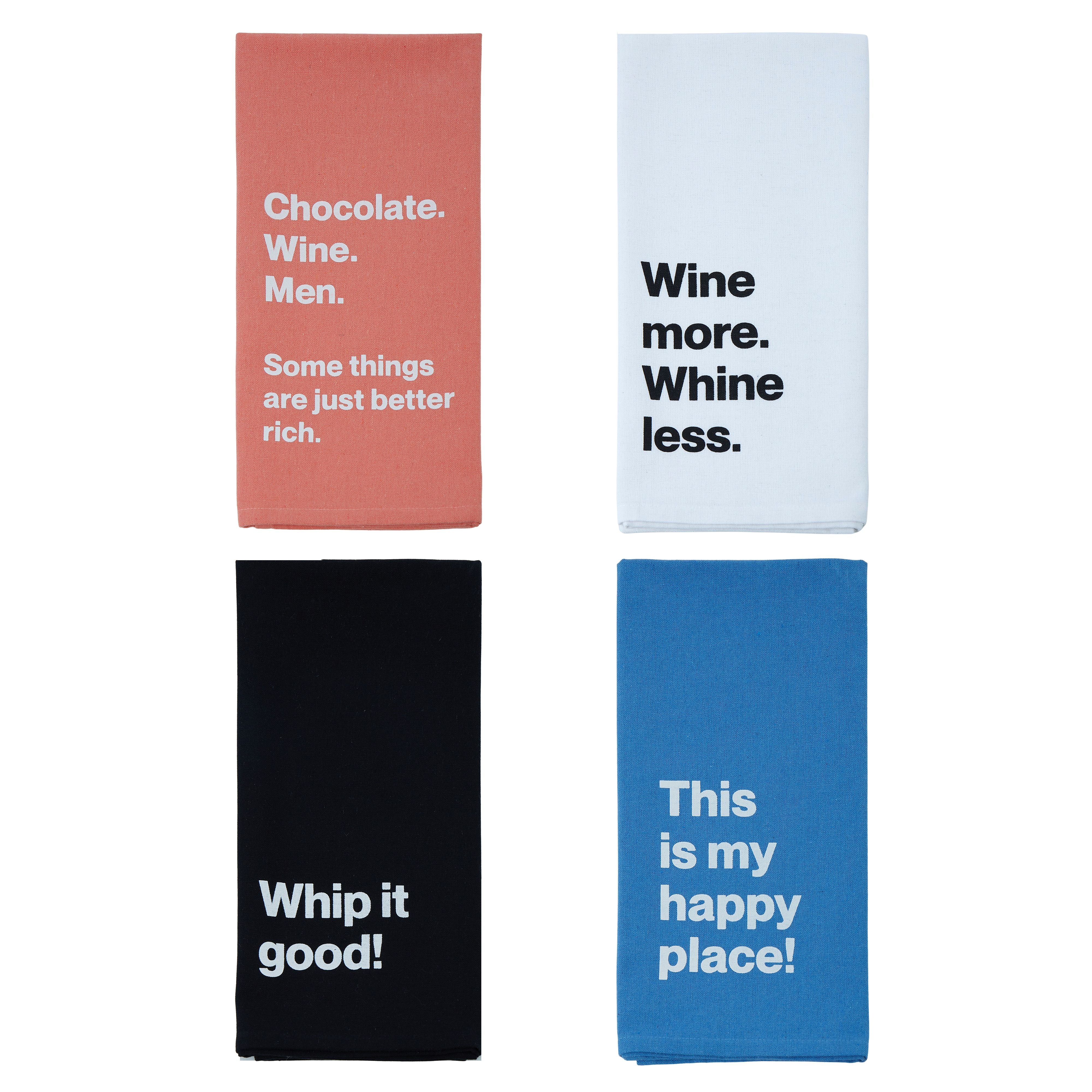 Slogan Tea Towel | 4 Designs |