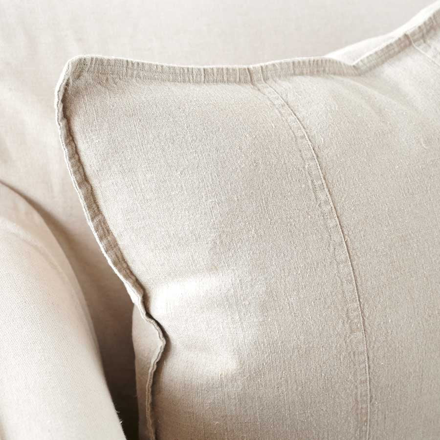 Luca Linen Natural Cushion | 3 Styles