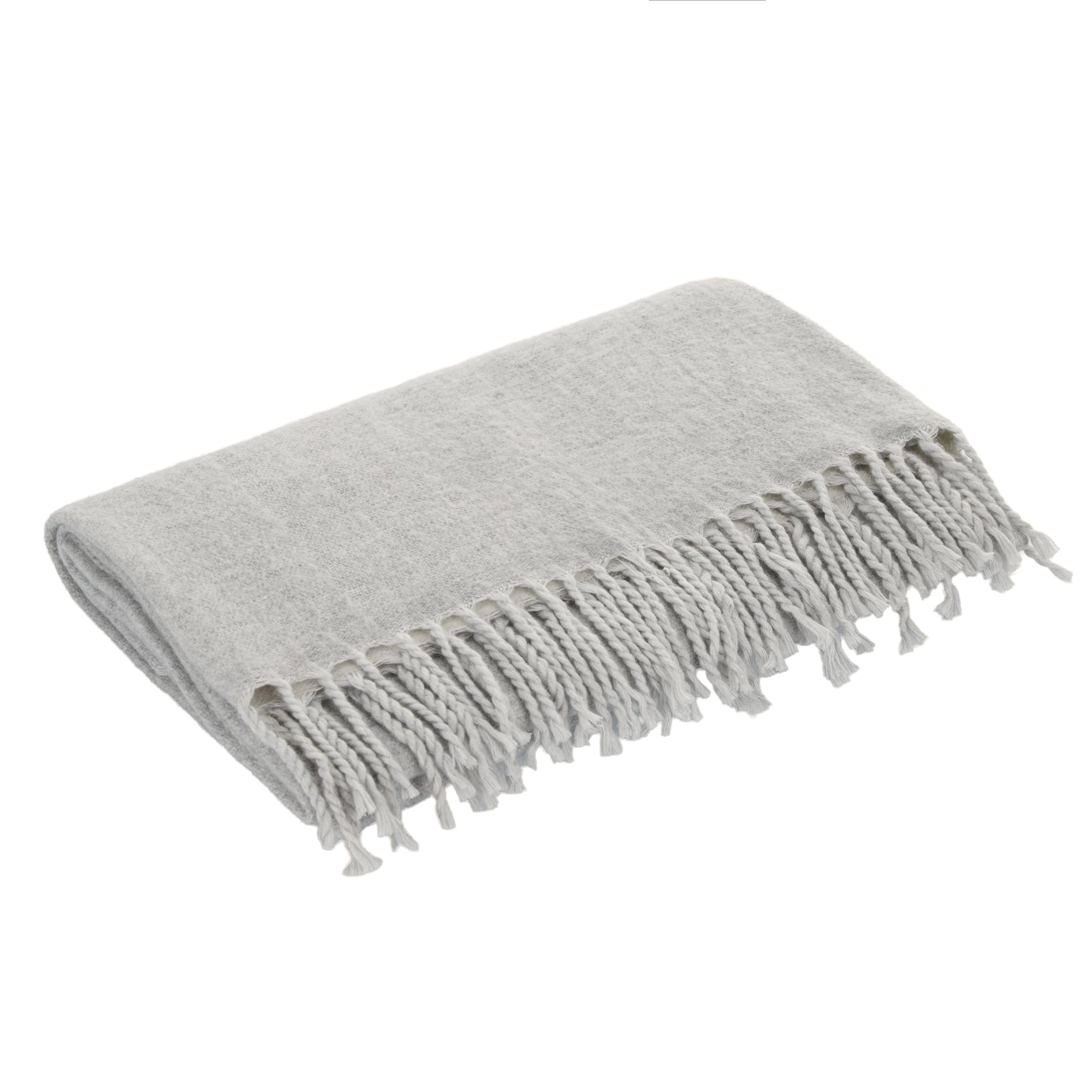 Lunar Throw Grey