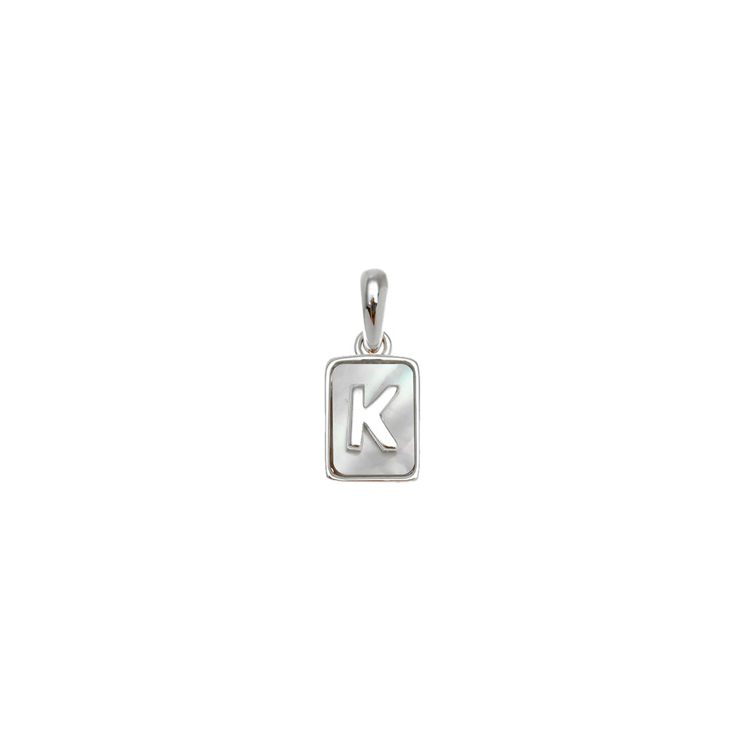 Pearl A-Z Pendant Set | Sterling Silver