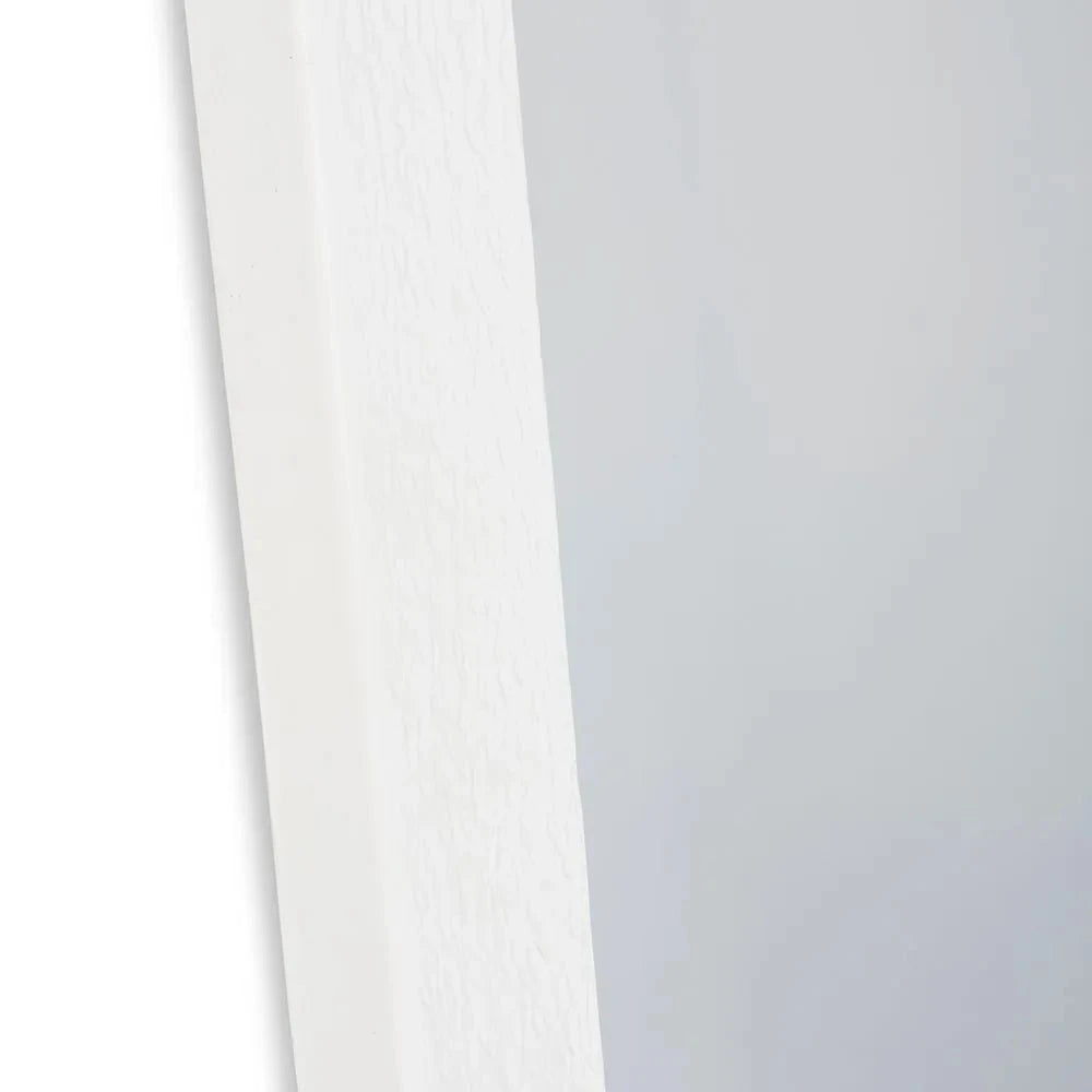 Asherah Floor Mirror | White