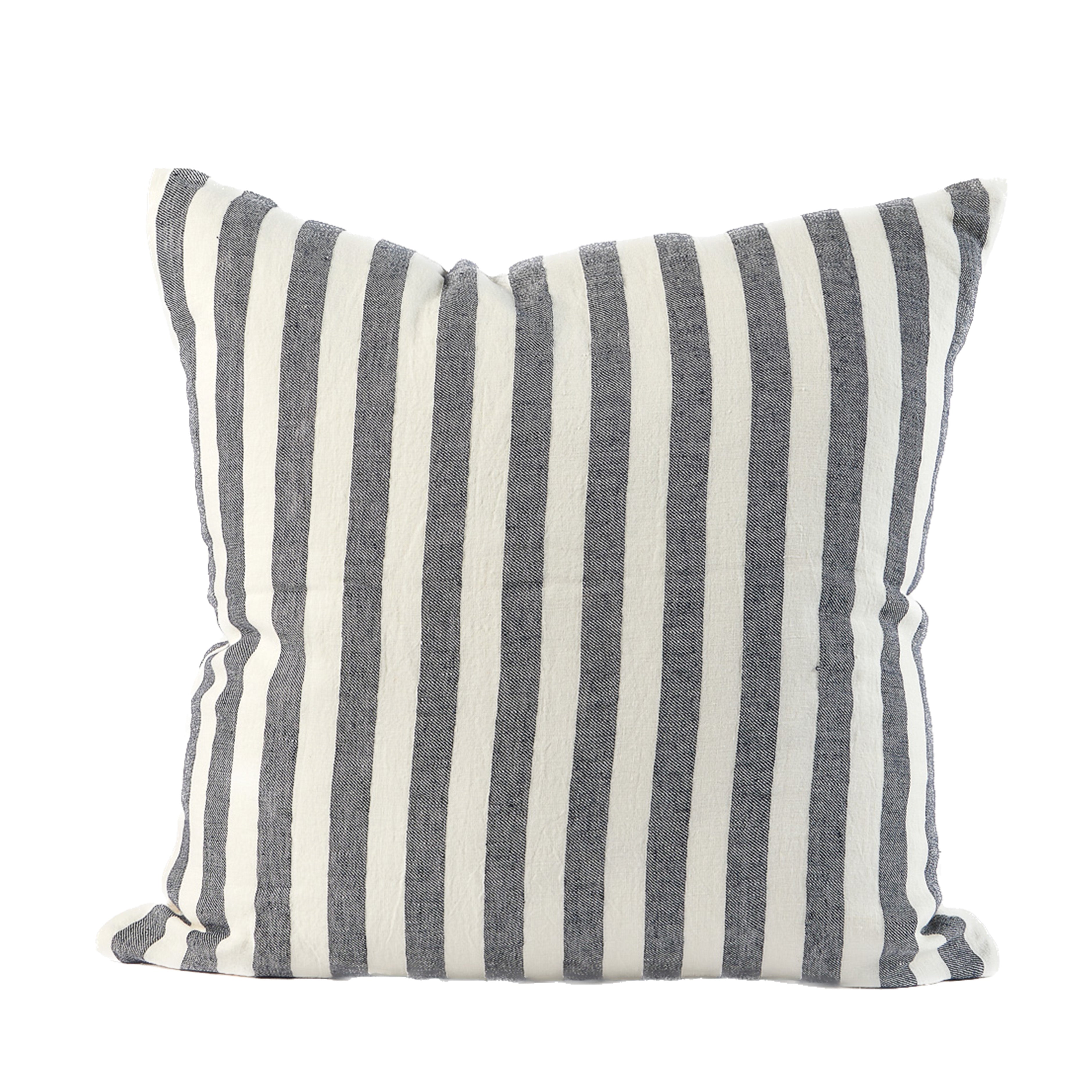Santi Outdoor Cushion | White/Navy Stripe