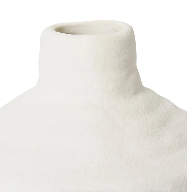 Tamsyn Squat Vase | White