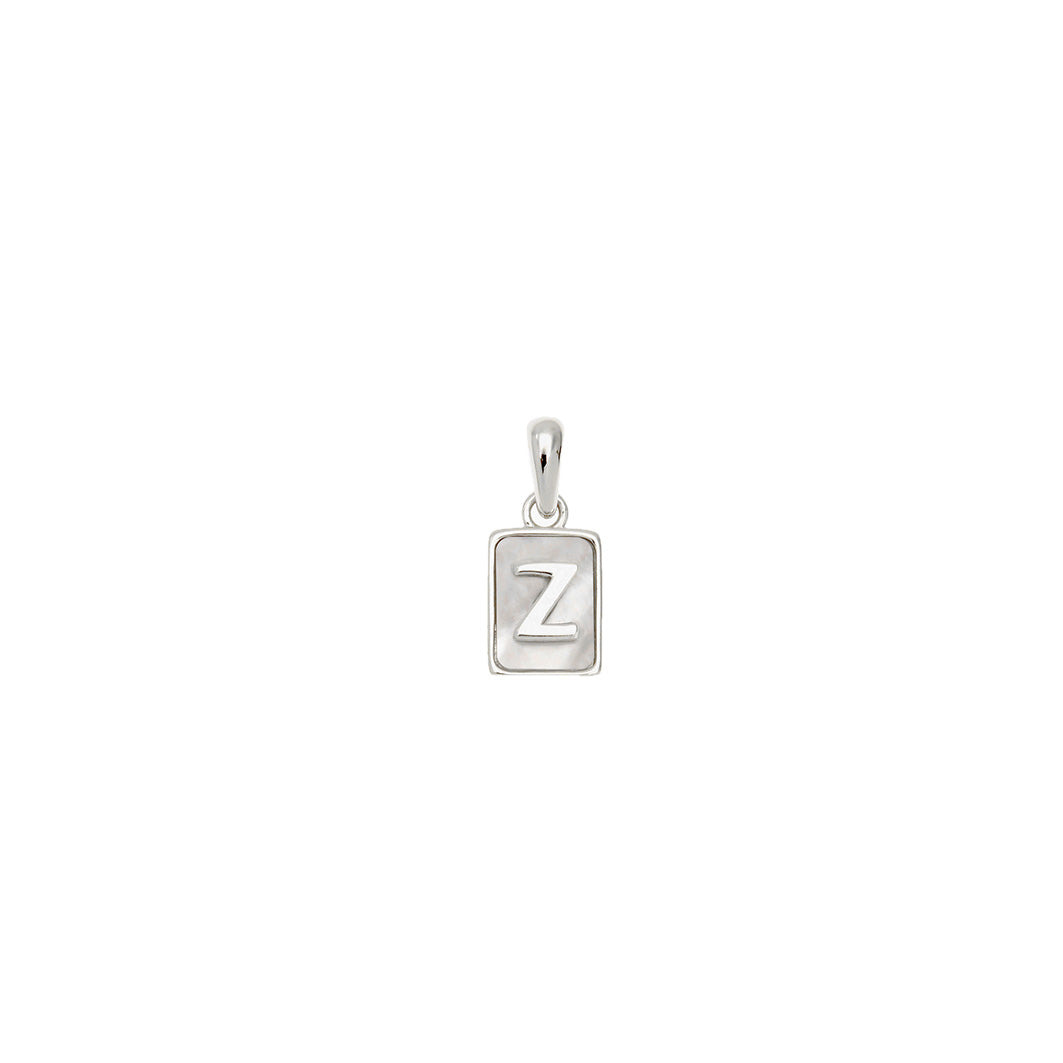 Pearl A-Z Pendant Set | Sterling Silver