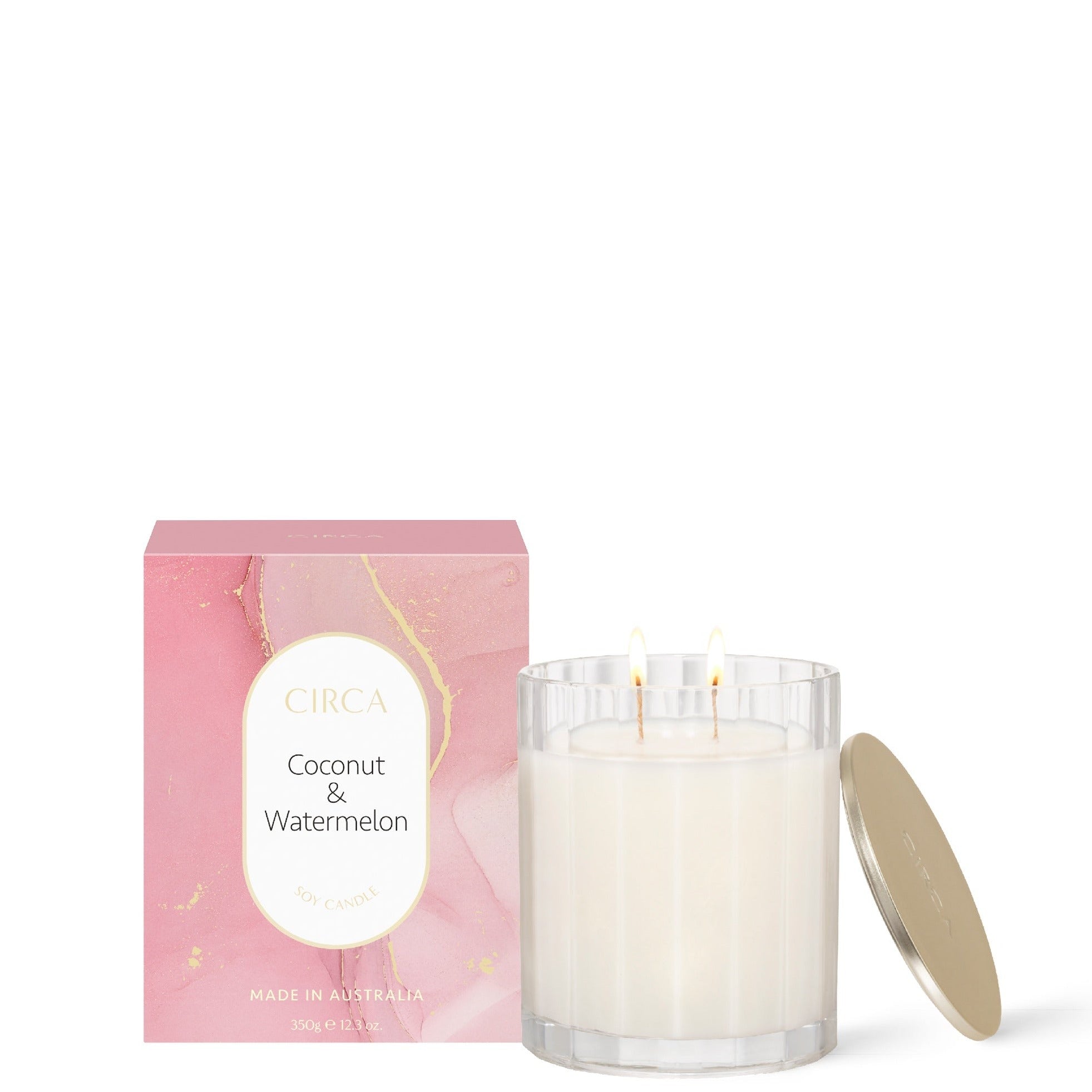 Coconut &amp; Watermelon 350g Candle