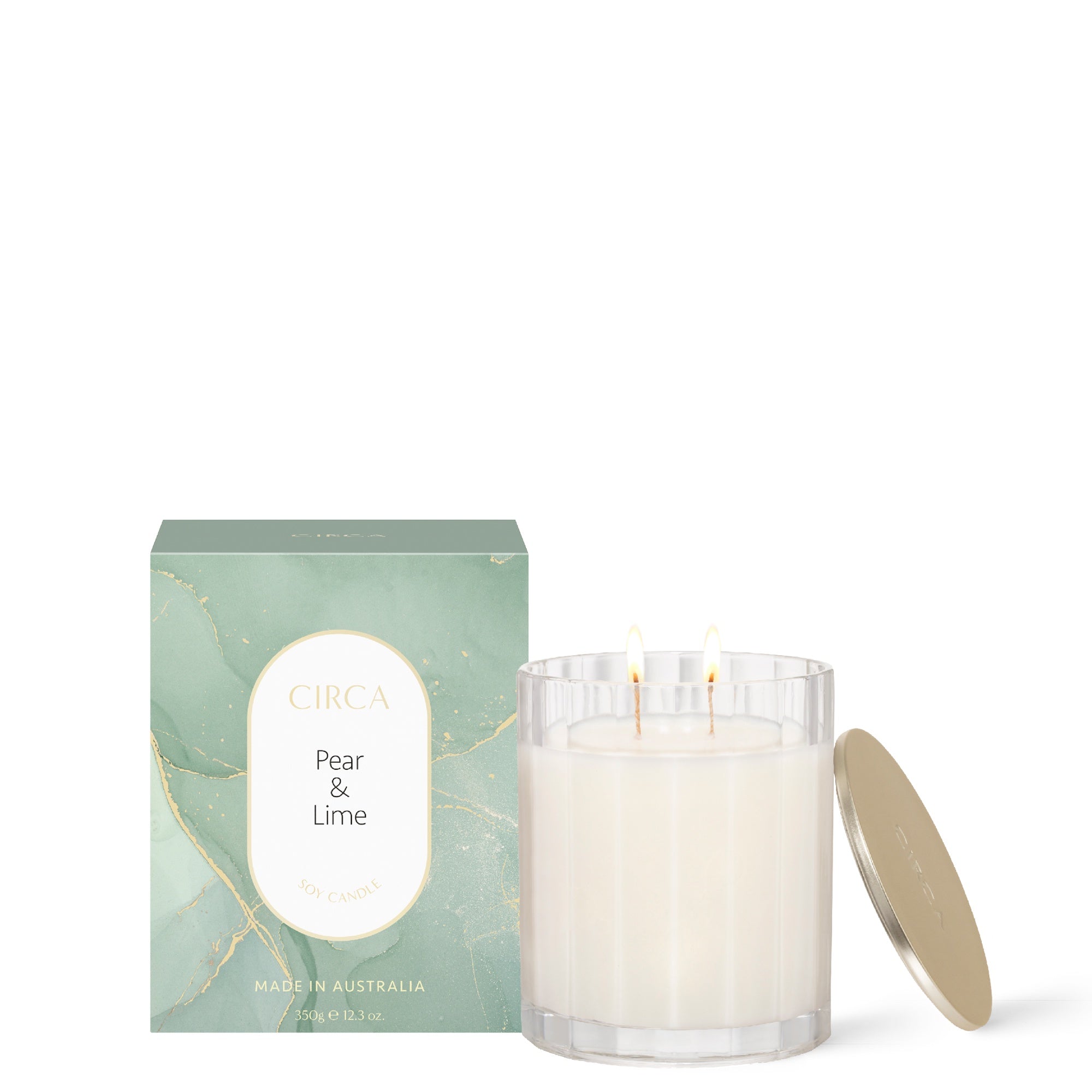 Pear &amp; Lime 350g Candle