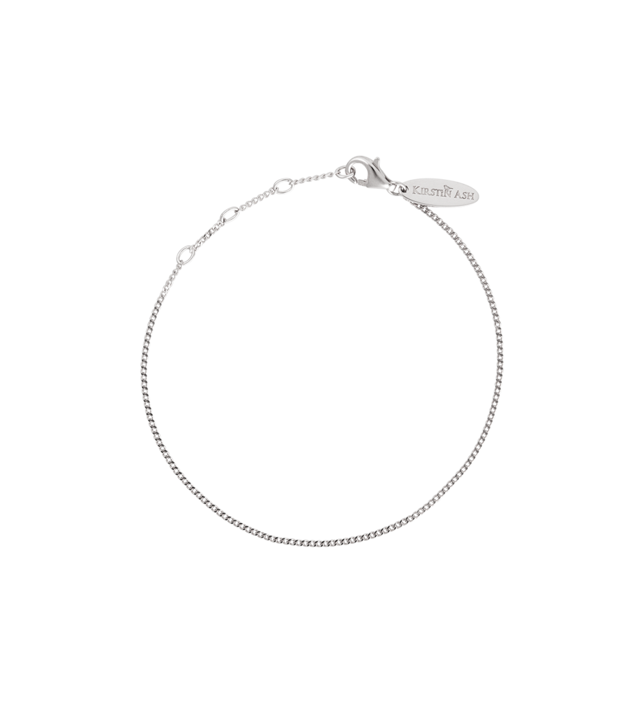Bespoke Curb Bracelet | Silver