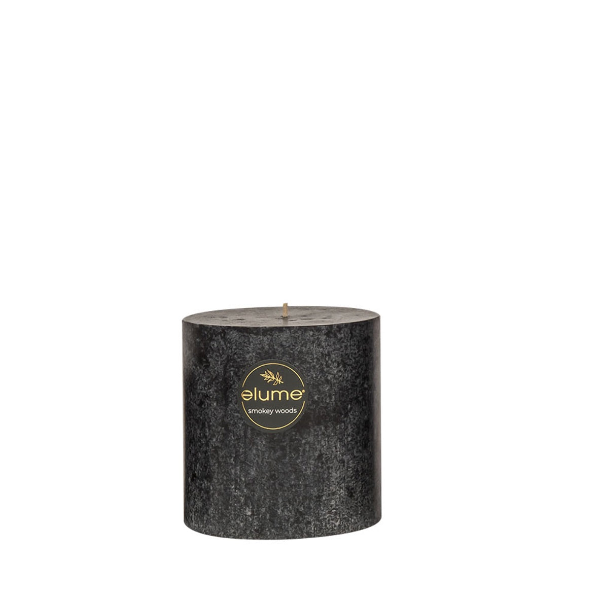 Smokey Woods Pillar Candle 4x4