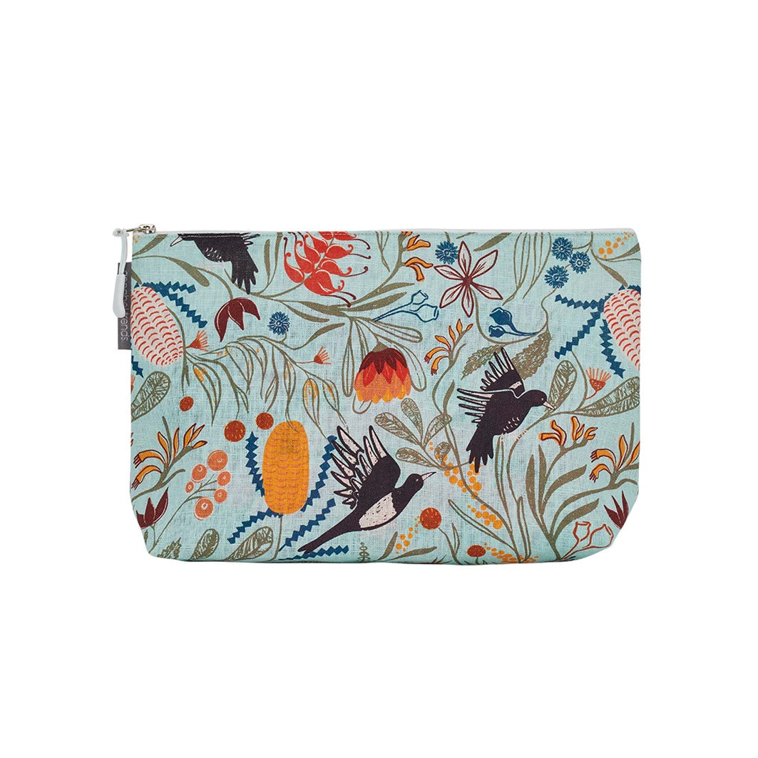 Magpie Floral Cosmetic Bag | Large