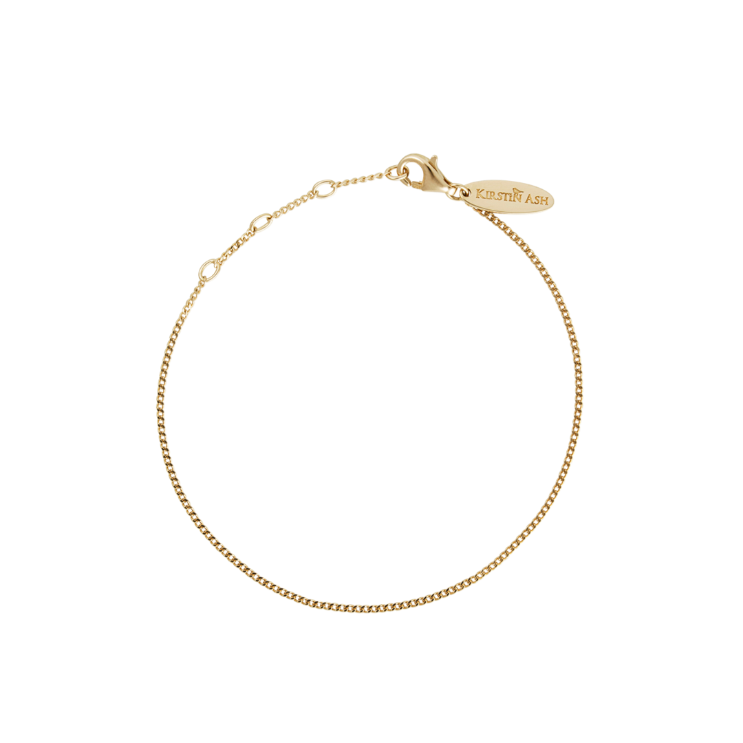 Bespoke Curb Bracelet | Gold
