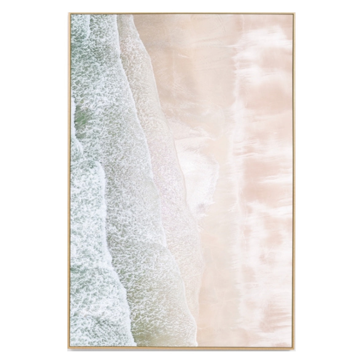 Aerial Waves Canvas | 7 Sizes
