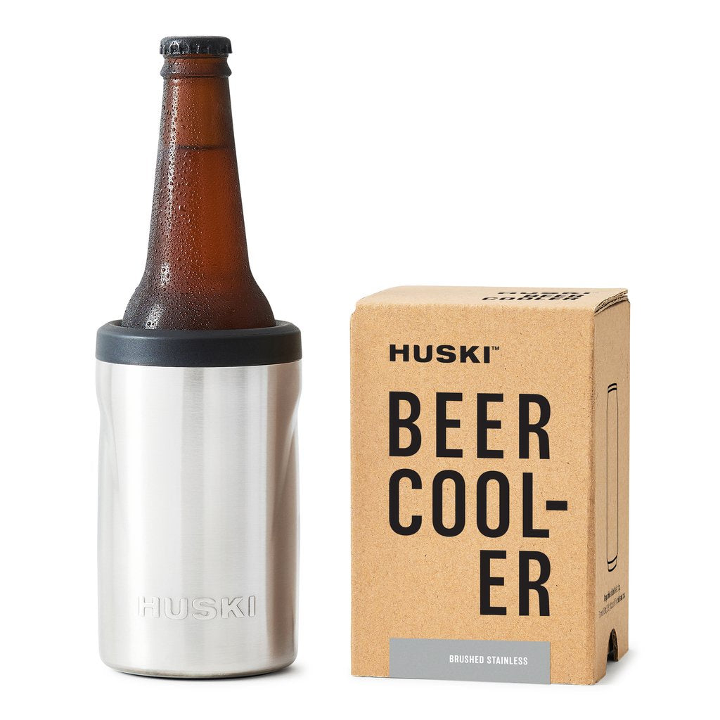 Huski Beer Cooler | Brushed Stainless Steel