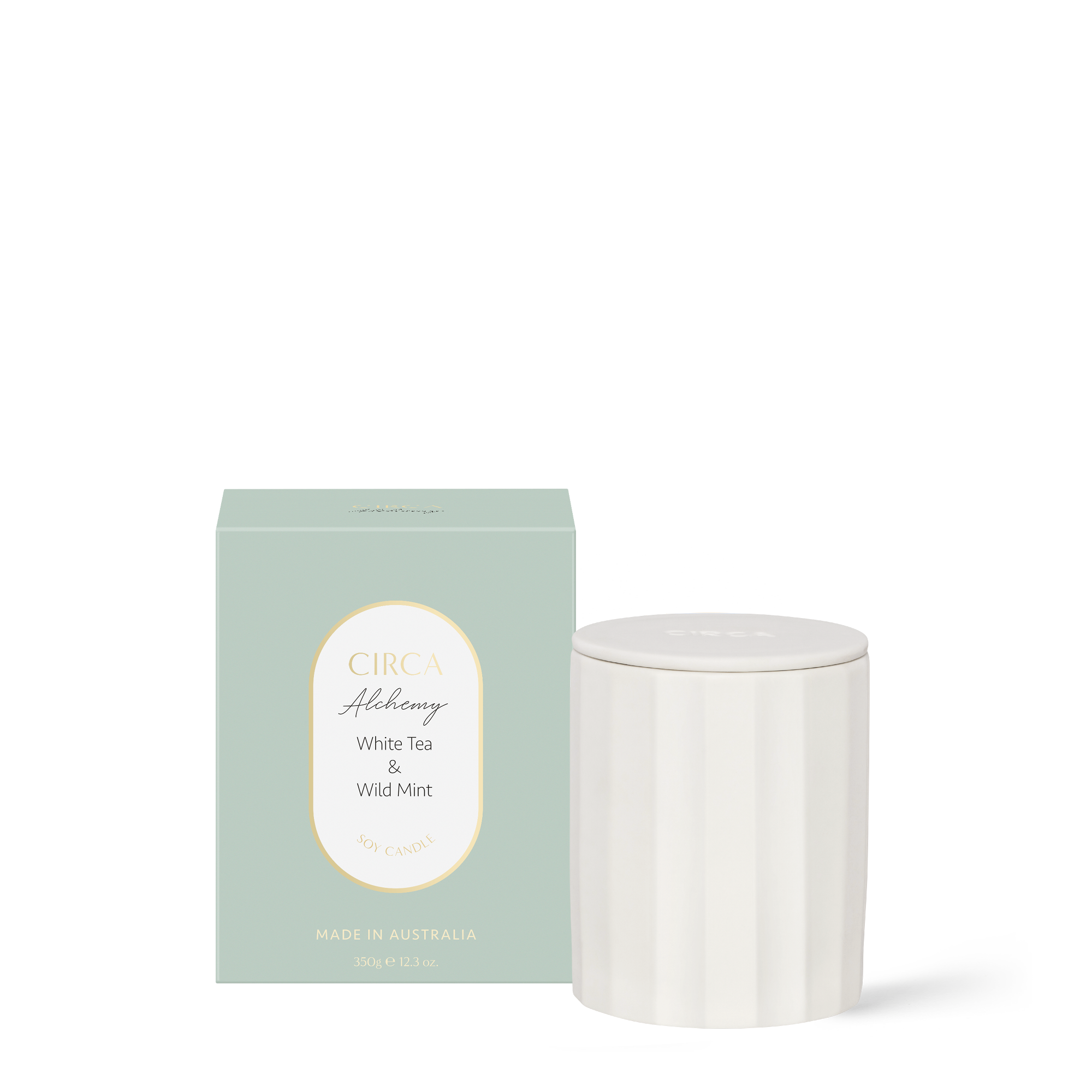 White Tea &amp; Wild Mint Candle | Kitchen Alchemy