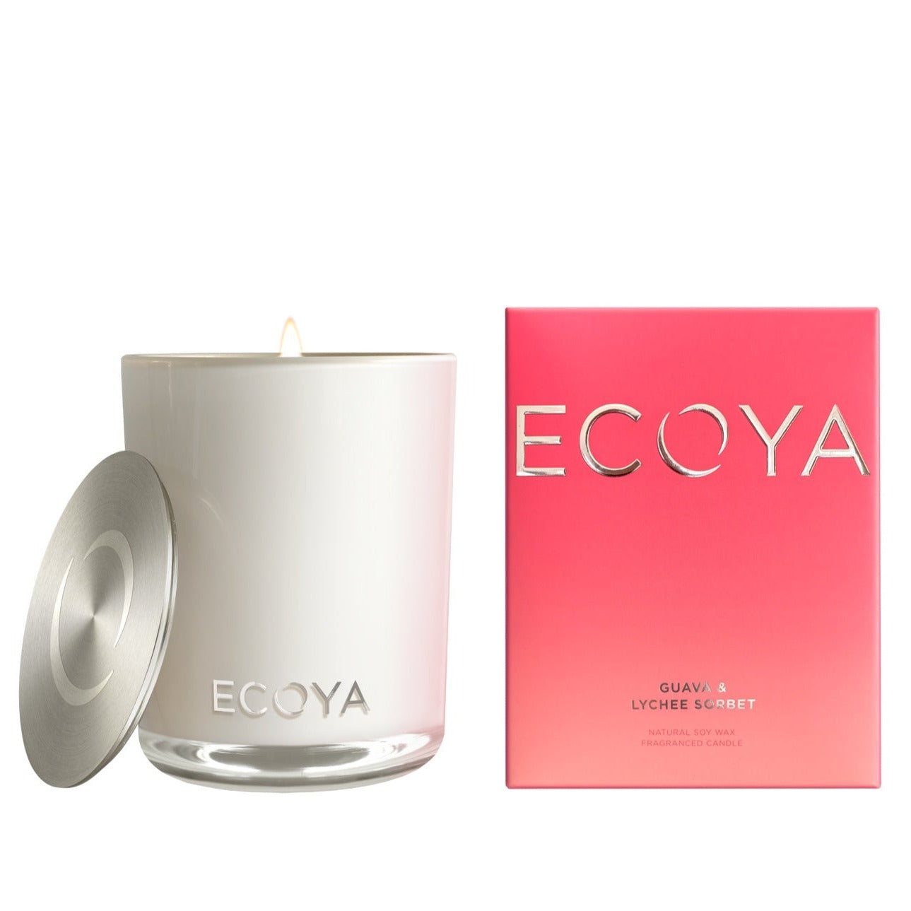 Guava &amp; Lychee Sorbet Deluxe Madison Candle