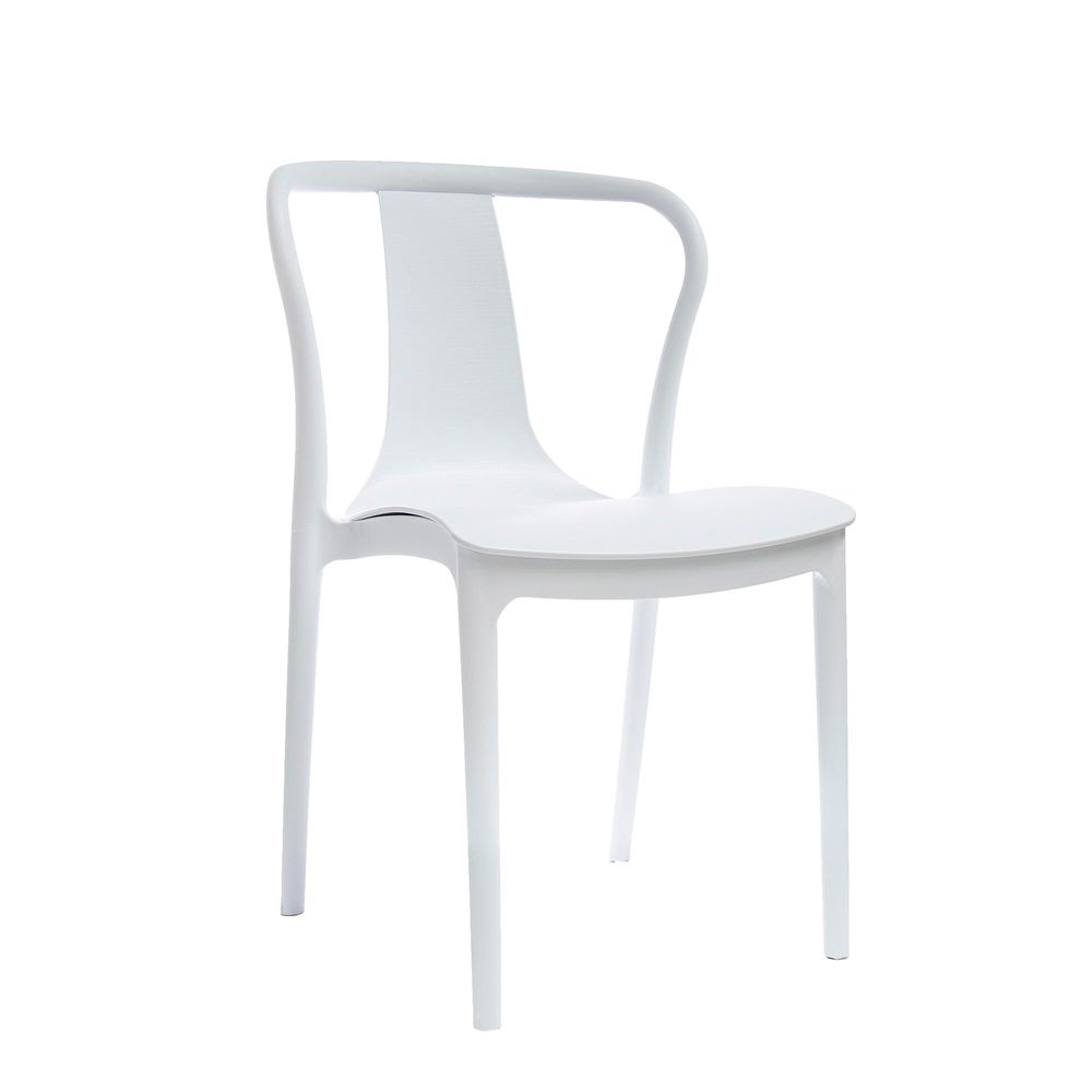 White Conrad Dining Chair - All Weather