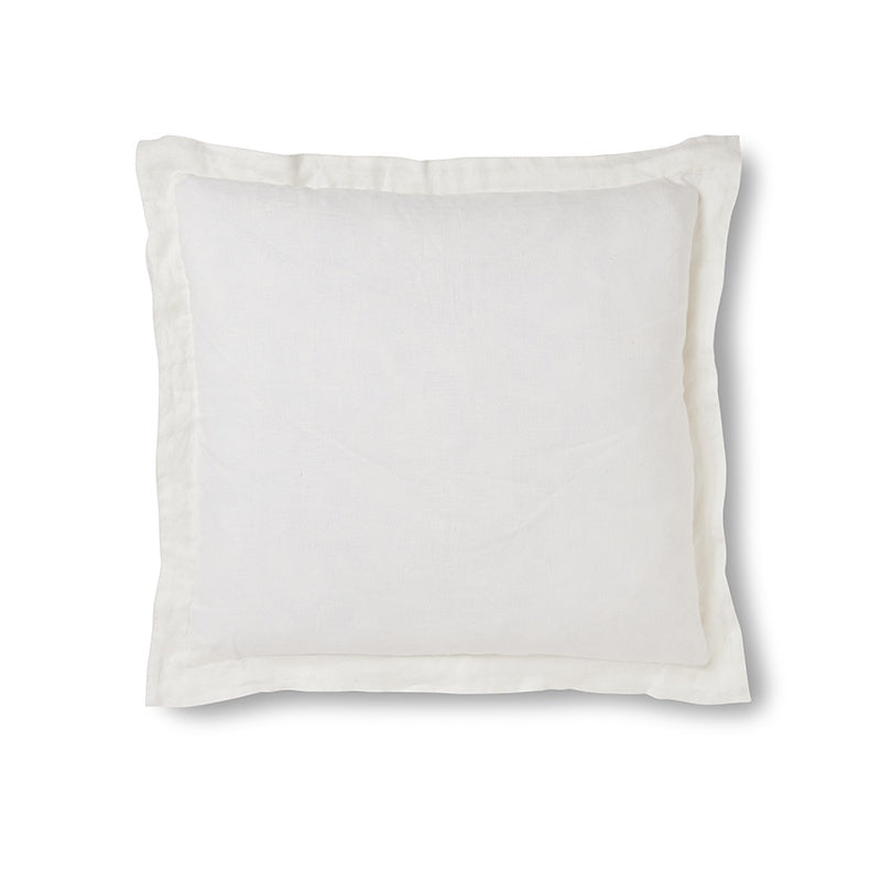 Riley White Linen Cushion