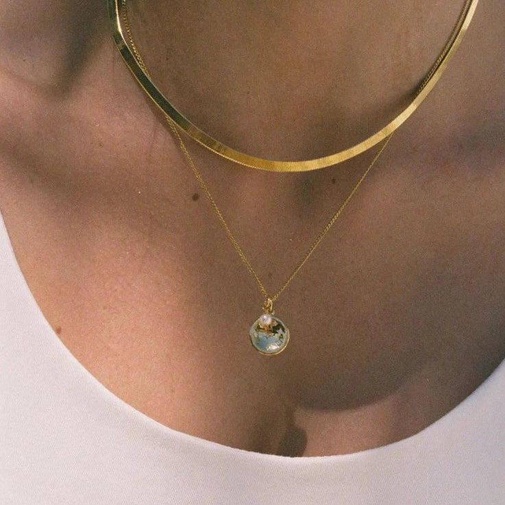 Freshwater Pearl | Gold