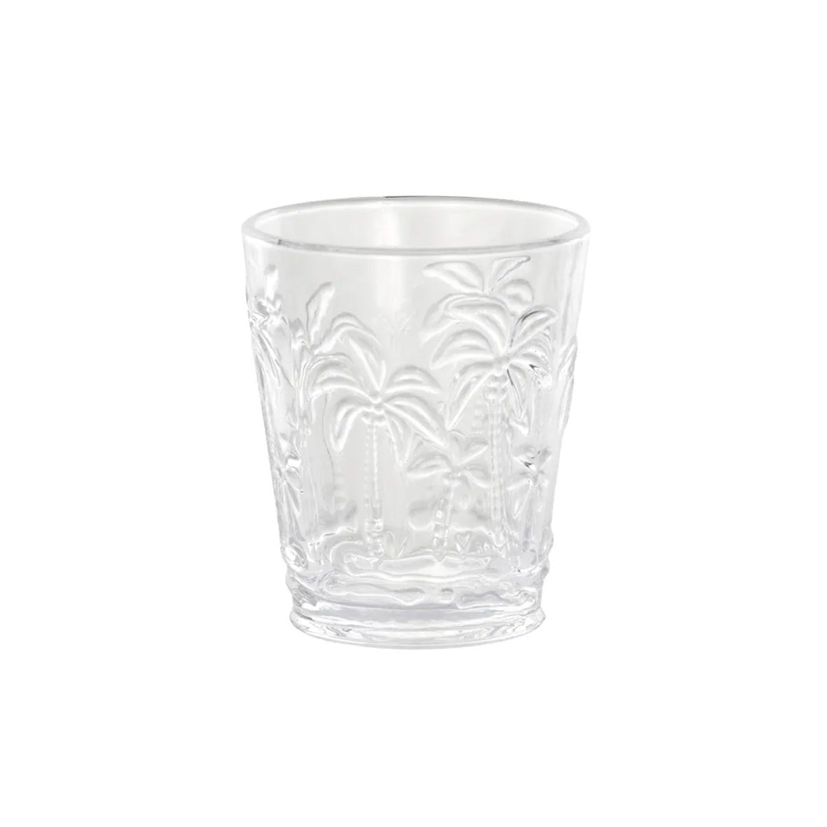 Oasis Etched Drinking Glass
