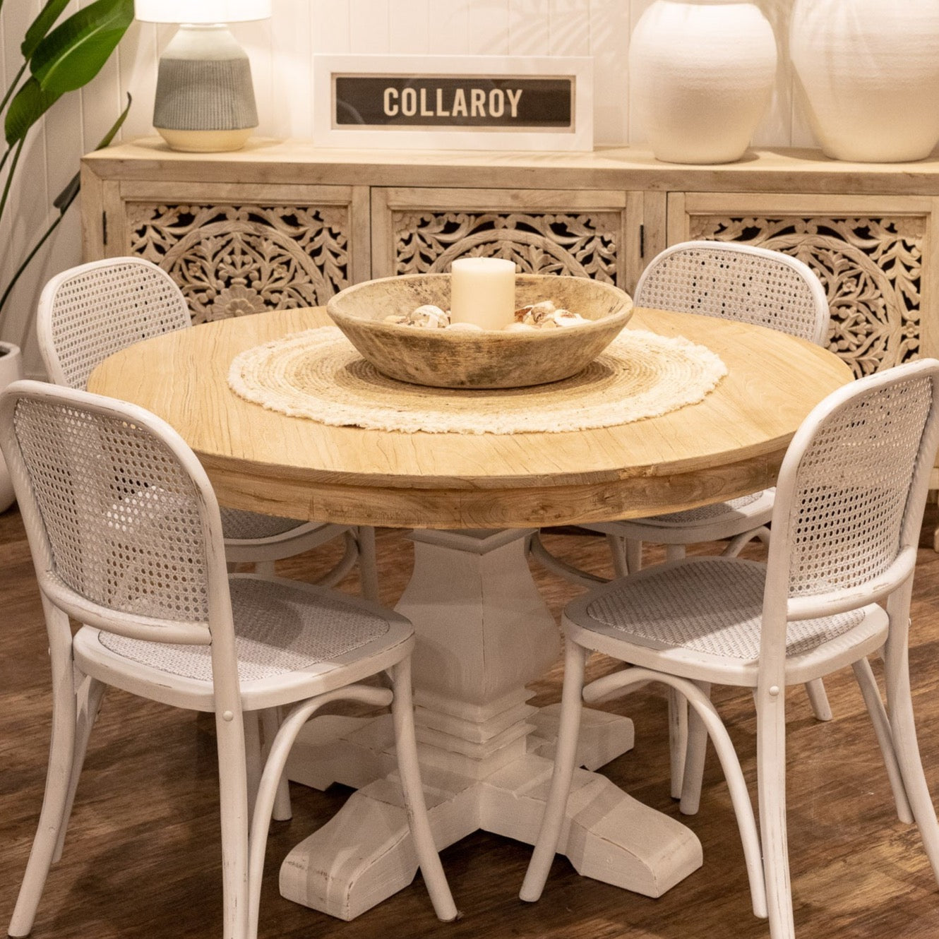 Billie Round Dining Table - 3 Sizes