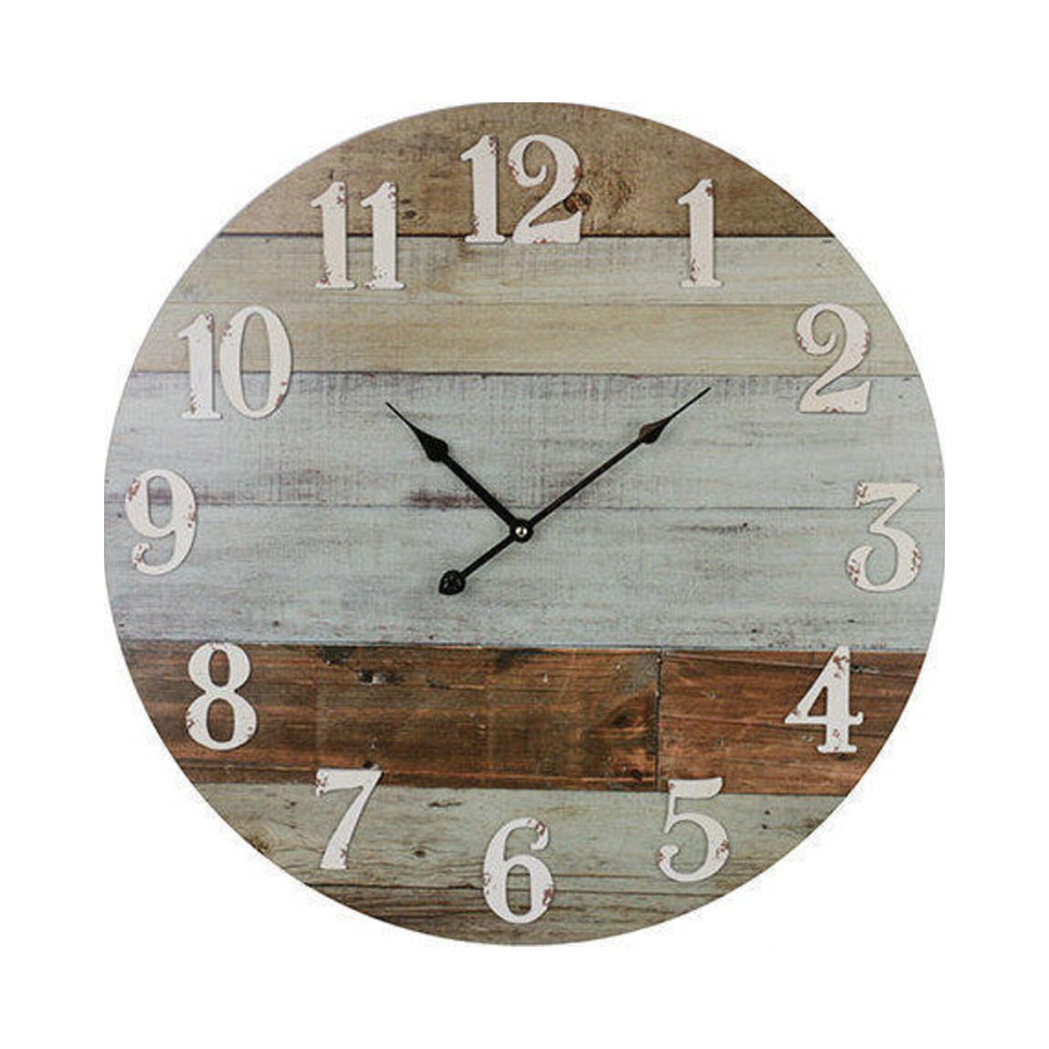 Weathered Boards Clock |  Large
