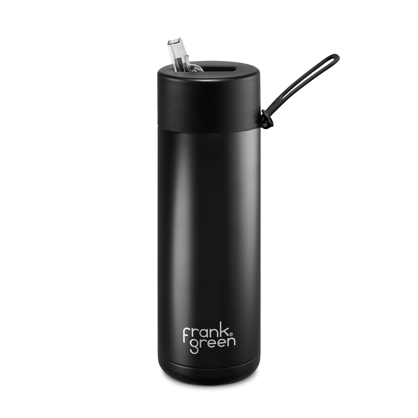 Ceramic Reusable Bottle | Regular | 20oz /595ml | Midnight