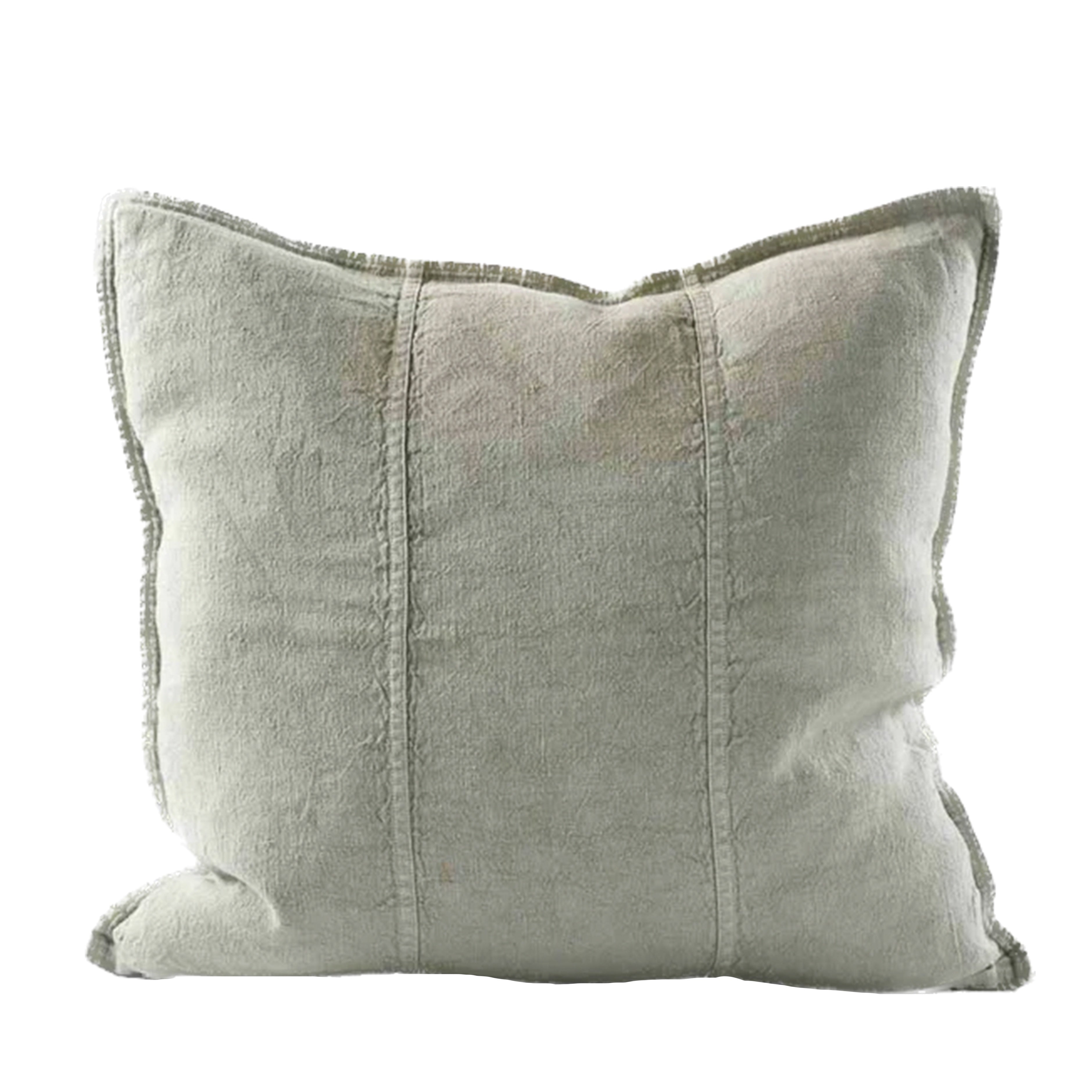 Luca Linen Pistachio Cushion | 3 Styles