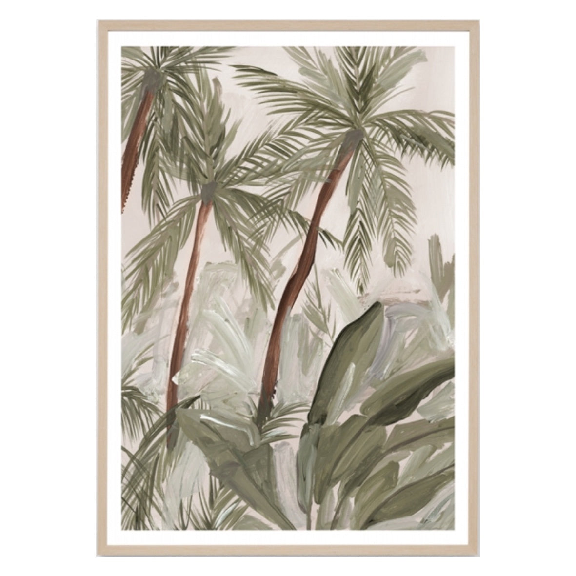 Painted Jungle Dusk I | 6 Sizes