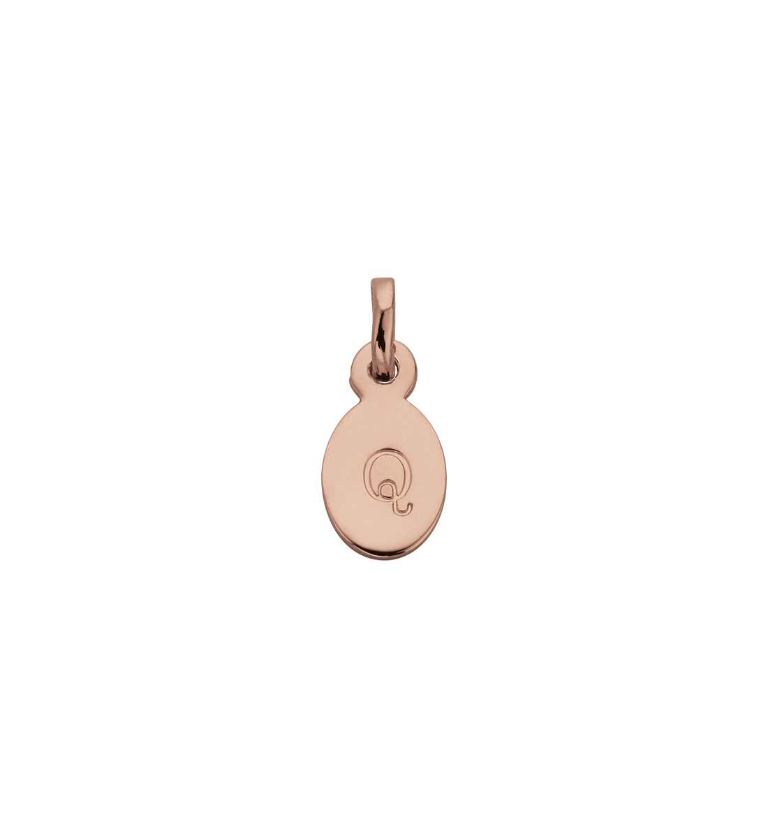 Initial A-Z Rose Gold