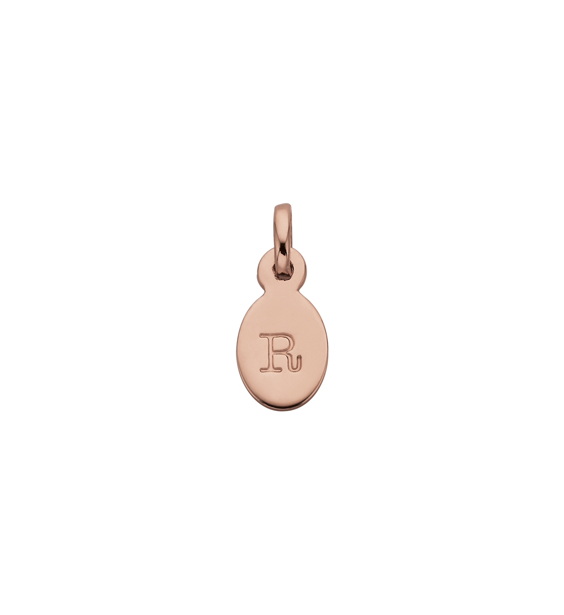 Initial A-Z Rose Gold
