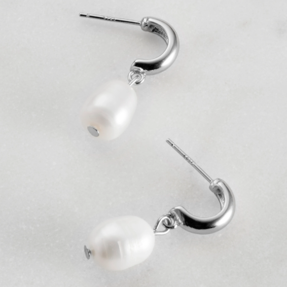 Emma Earrings | Silver