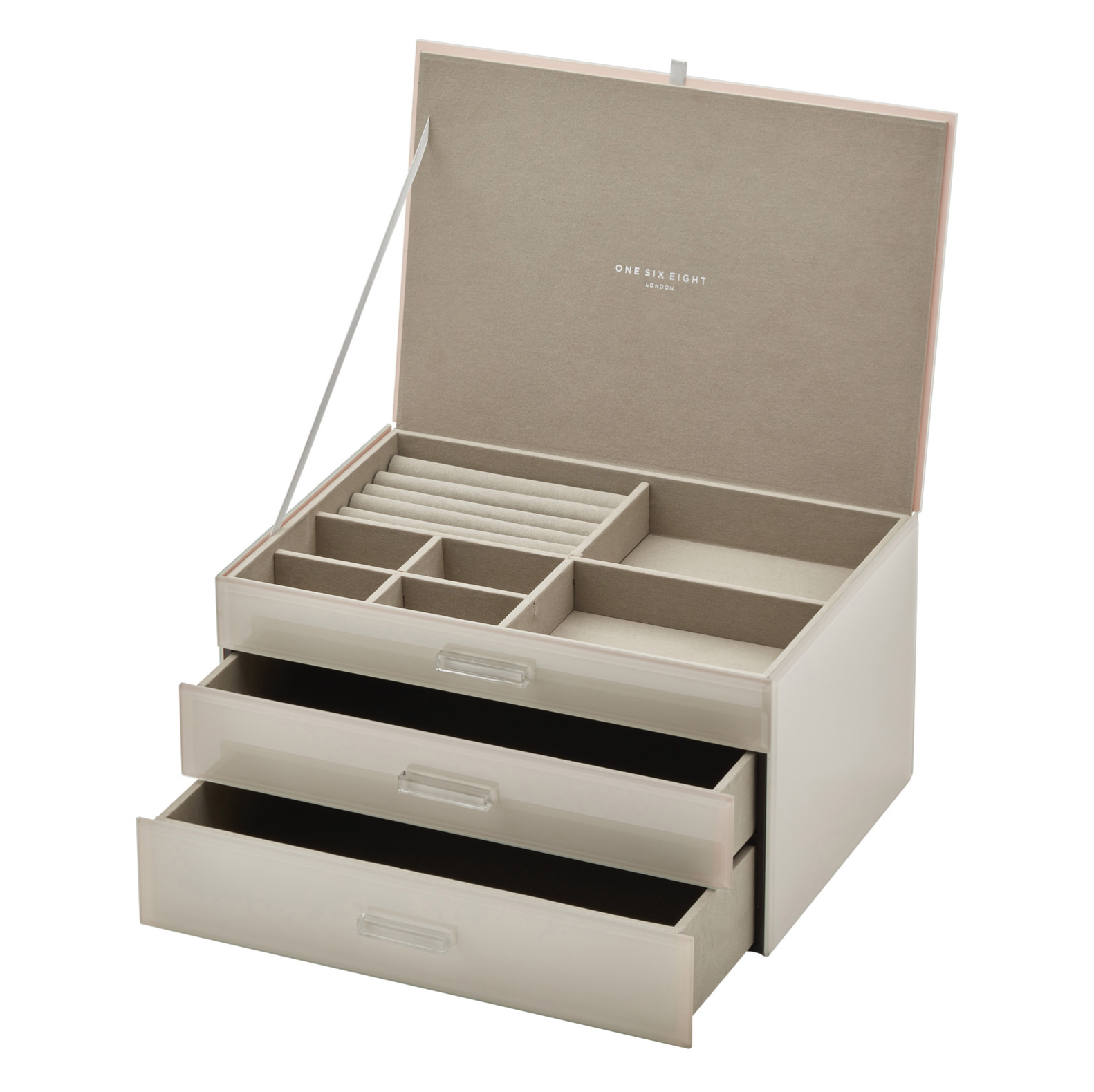 Gabriella Nude XLarge Jewellery Box