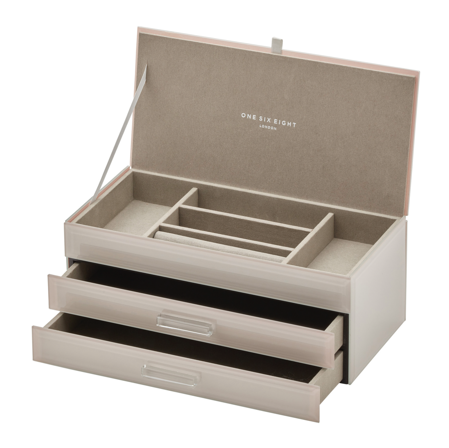 Gabriella Nude Large Jewellery Box