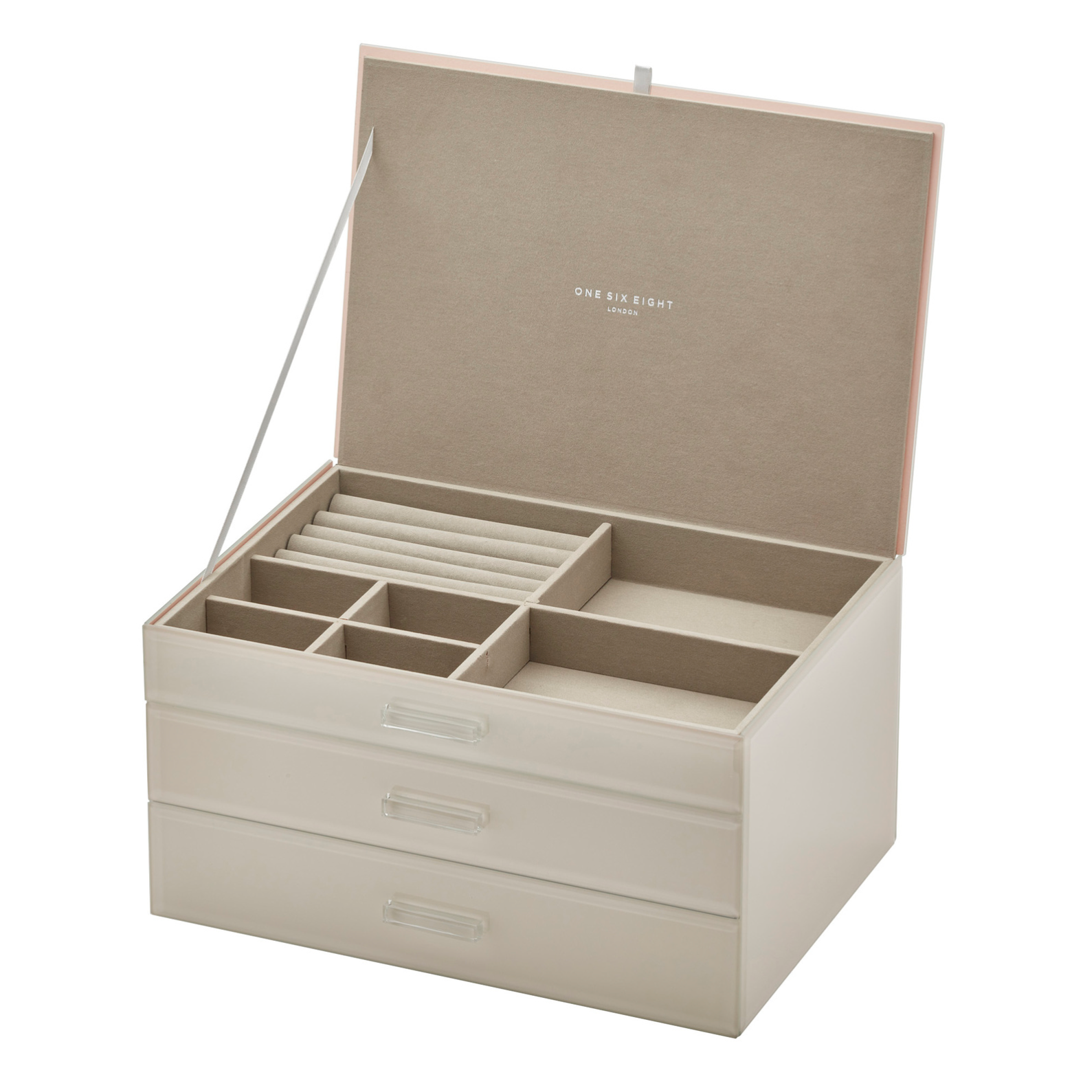 Gabriella Nude XLarge Jewellery Box