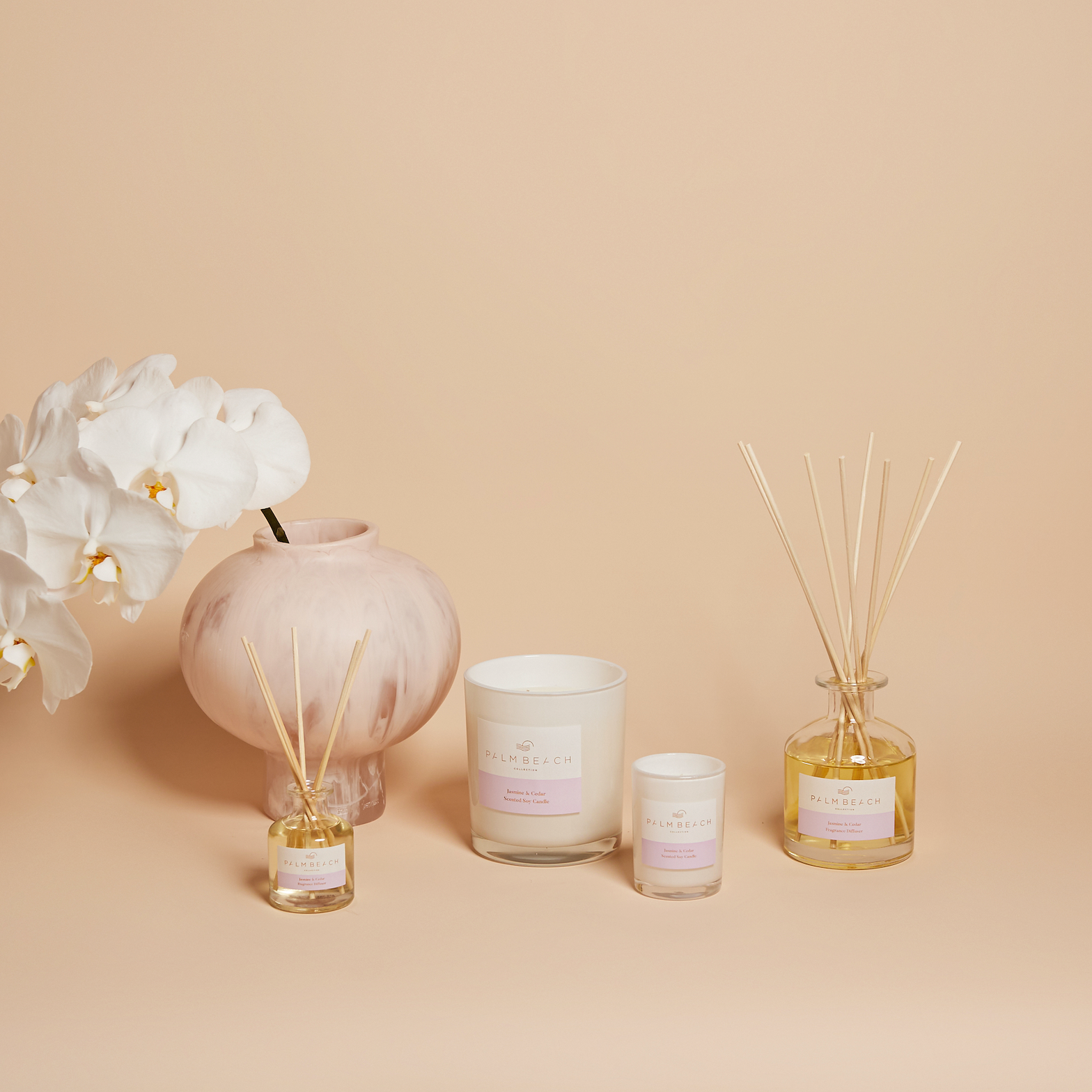 Jasmine &amp; Cedar Mini Candle 90g